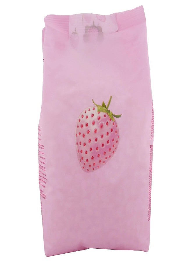 Waxness White Strawberry Thermochromic Hard Wax Beads for Hair Removal, Rosin-Free, Low Temperature, Sensitive Skin, 2.2 lb / 1 kg – Made in Italy - Image 1